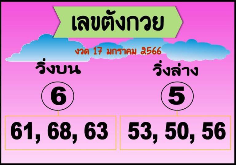 เลขตังกวย